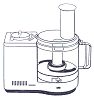 All internal parts available for the Braun Multipractic food processors