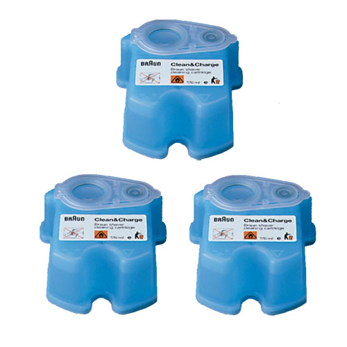 Braun Clean and Renew Slolution 3 Pack
