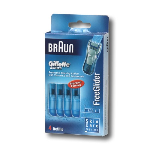 Braun FreeGlider Face Conditioning Lotion Packs
