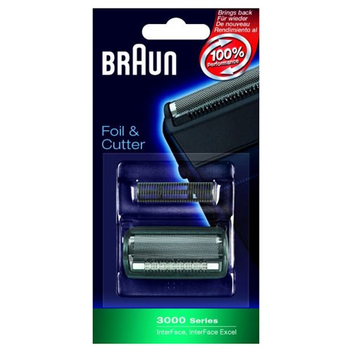 Braun InterFace 3600 Foil + Cutter Sub New 3000 Series